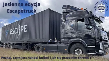 Jesienna trasa Escapetrucka pokaże, jak rozpoznawać handel ludźmi