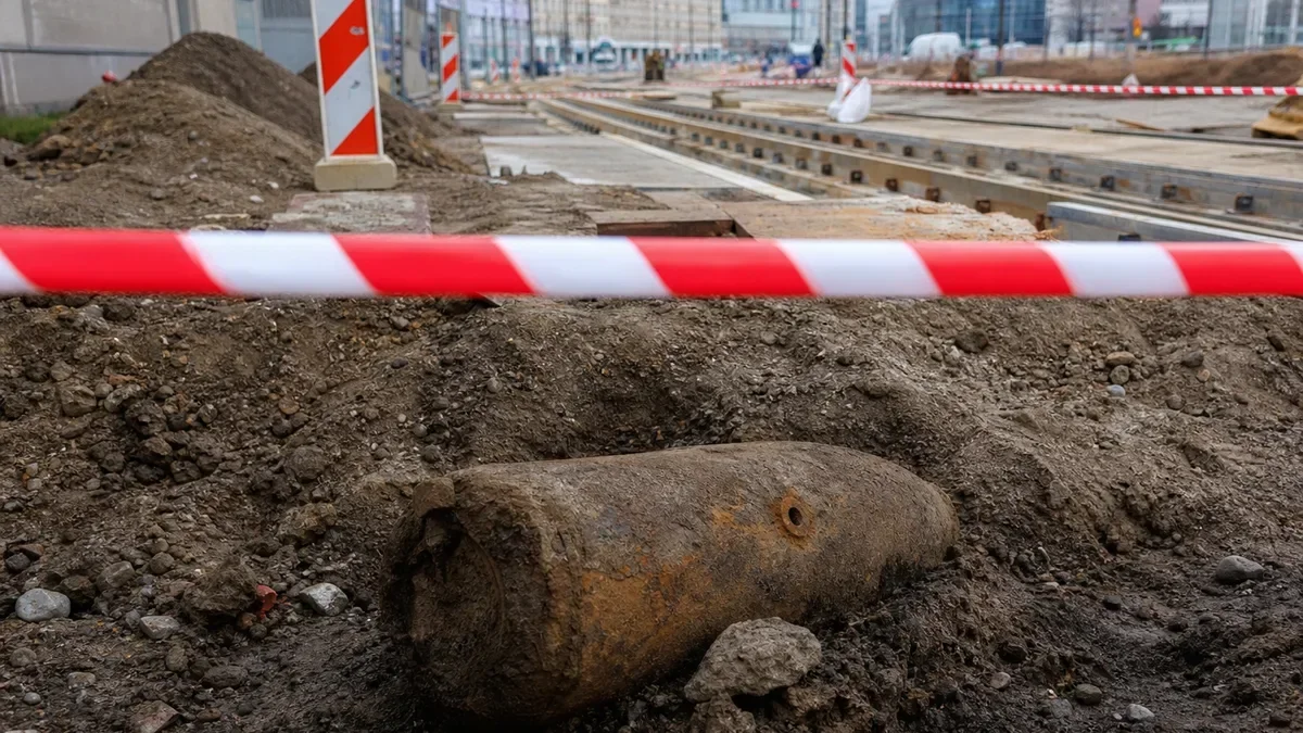 Pięć min z czasów wojny znaleziono pod budową portu w Świnoujściu