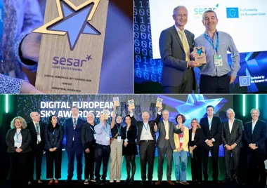 Uroczystość wręczenia nagród Digital European Sky Awards 2026 organizowanej przez SESAR Joint Undertaking, współfinansowanej przez Unię Europejską.